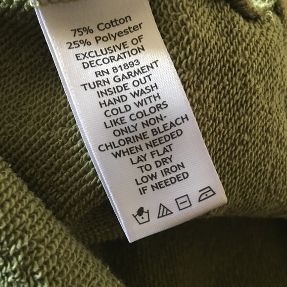 Isaac Mizrahi sage green Pom Pom hem tunic top - Picture 8 of 8